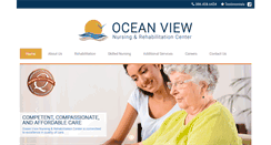 Desktop Screenshot of oceanviewrehab.com